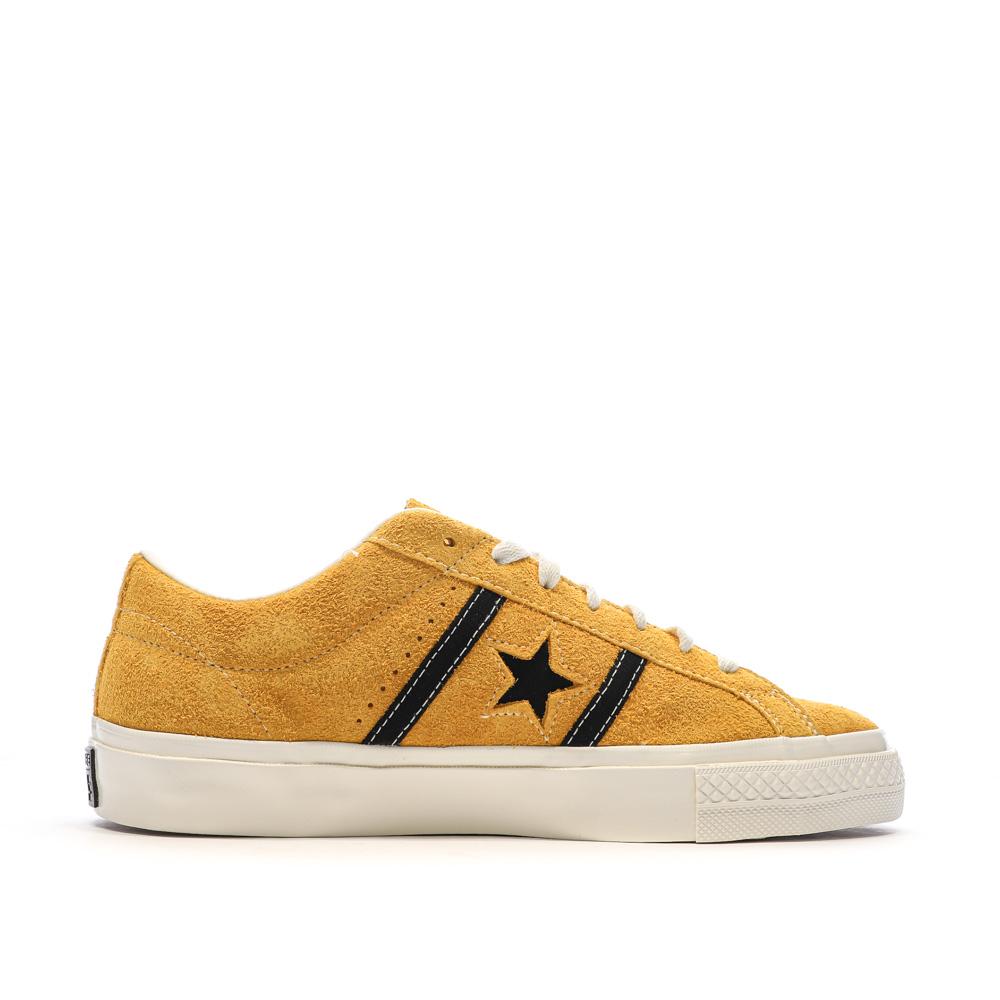 Baskets Jaunes Homme Converse One Star Academy vue 2