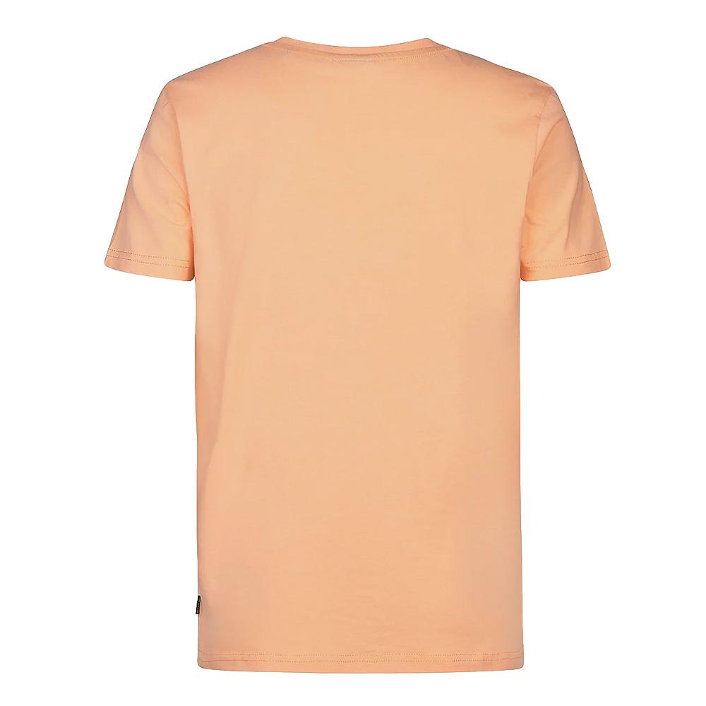 Orangefarbenes T-Shirt für Männer Petrol Industries Classic Ansicht 2