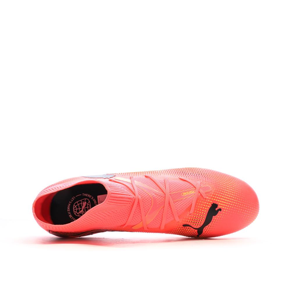 Chaussures de Football Orange Homme Puma Future 7 Match Fg/ag vue 4