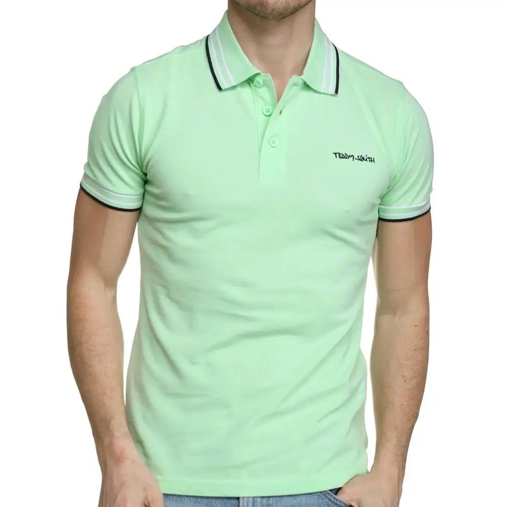 Polo Vert Homme Teddy Smith Pasian pas cher