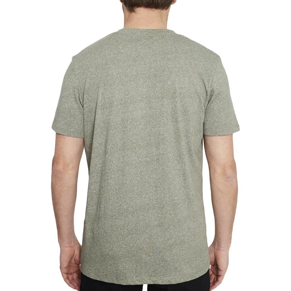 T-shirt Kaki Homme Jack & Jones Htons vue 2