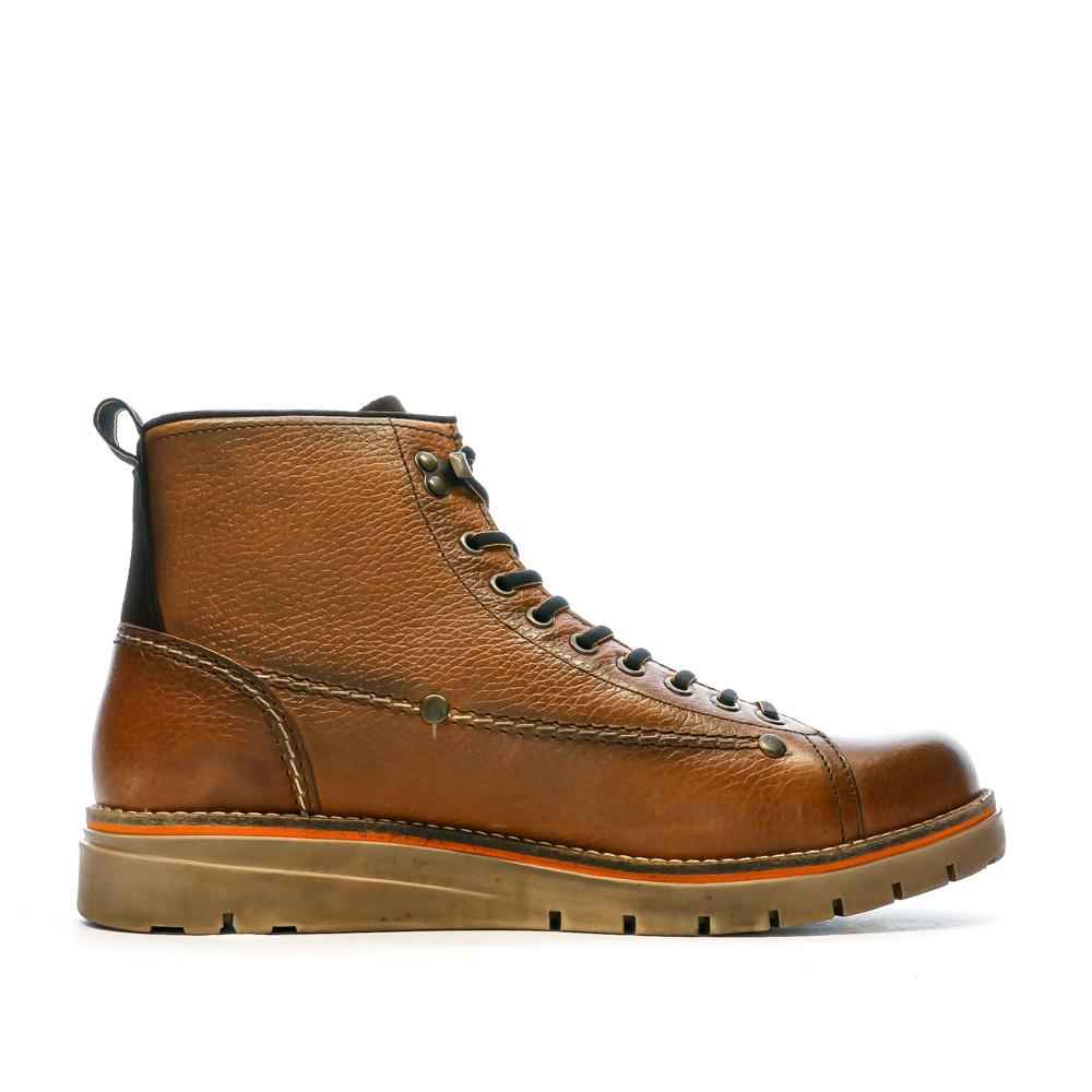 Boots Marron Homme Redskins Democrat vue 2