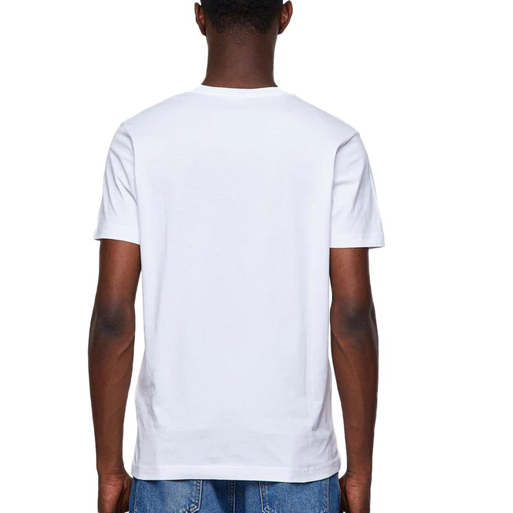 T-shirt Blanc Homme Diesel T-Diegos vue 2