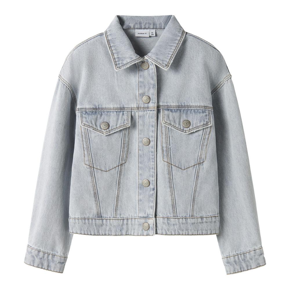Veste en Jean Bleu Fille Name It Mila pas cher