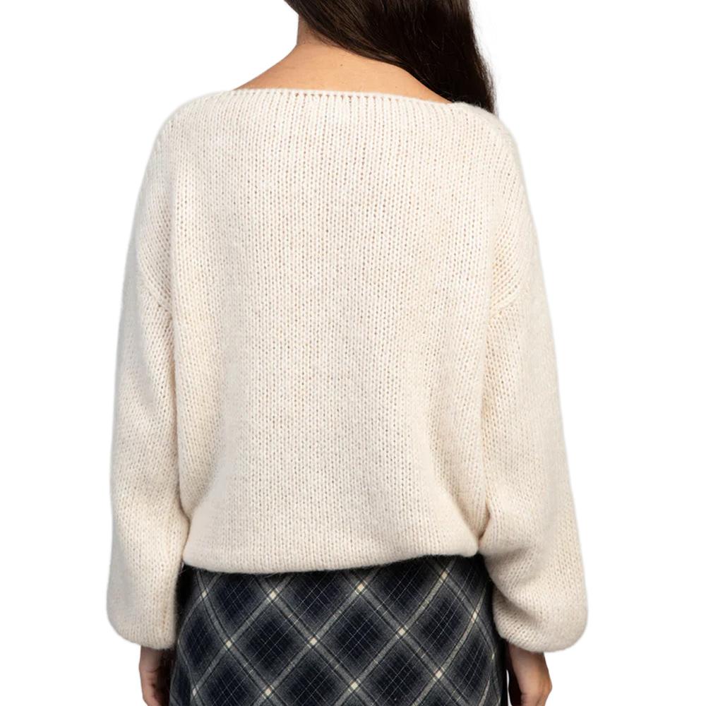 An'ge Jade Women's Beige Sweater Photo of the Espace des Marques %store% store - view of %key%