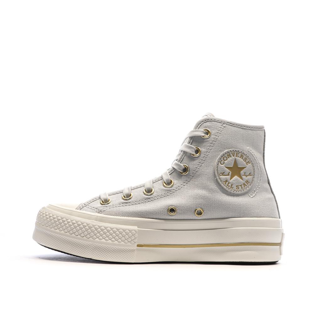 Baskets Bleu Ciel Femme Converse Lift Platform Tailored Lines pas cher