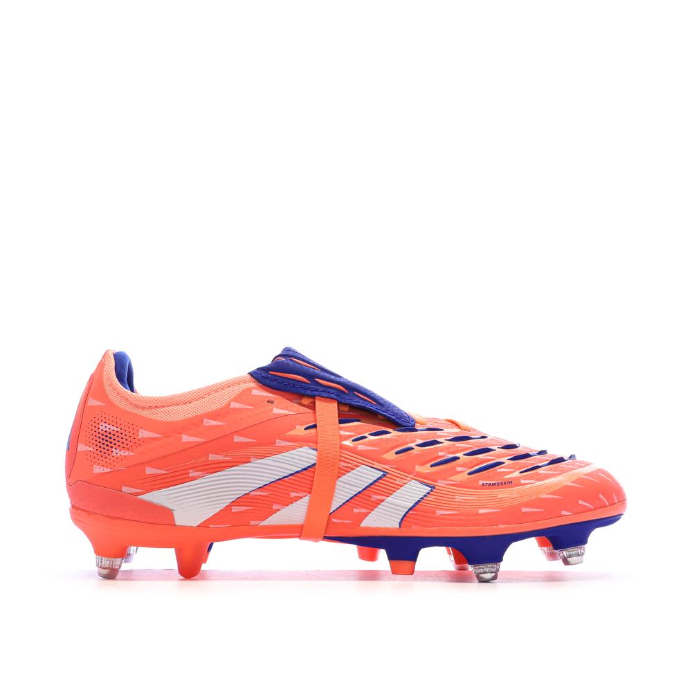 Chaussures de Foot Orange Adidas Predator Pro FT SG vue 2
