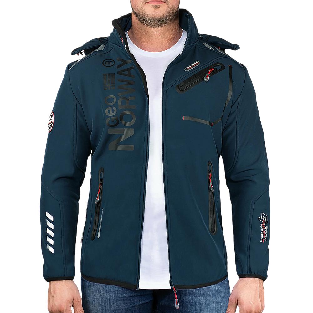 Parka Softshell Marine Homme Geographical Norway GN-ROYAUTE pas cher