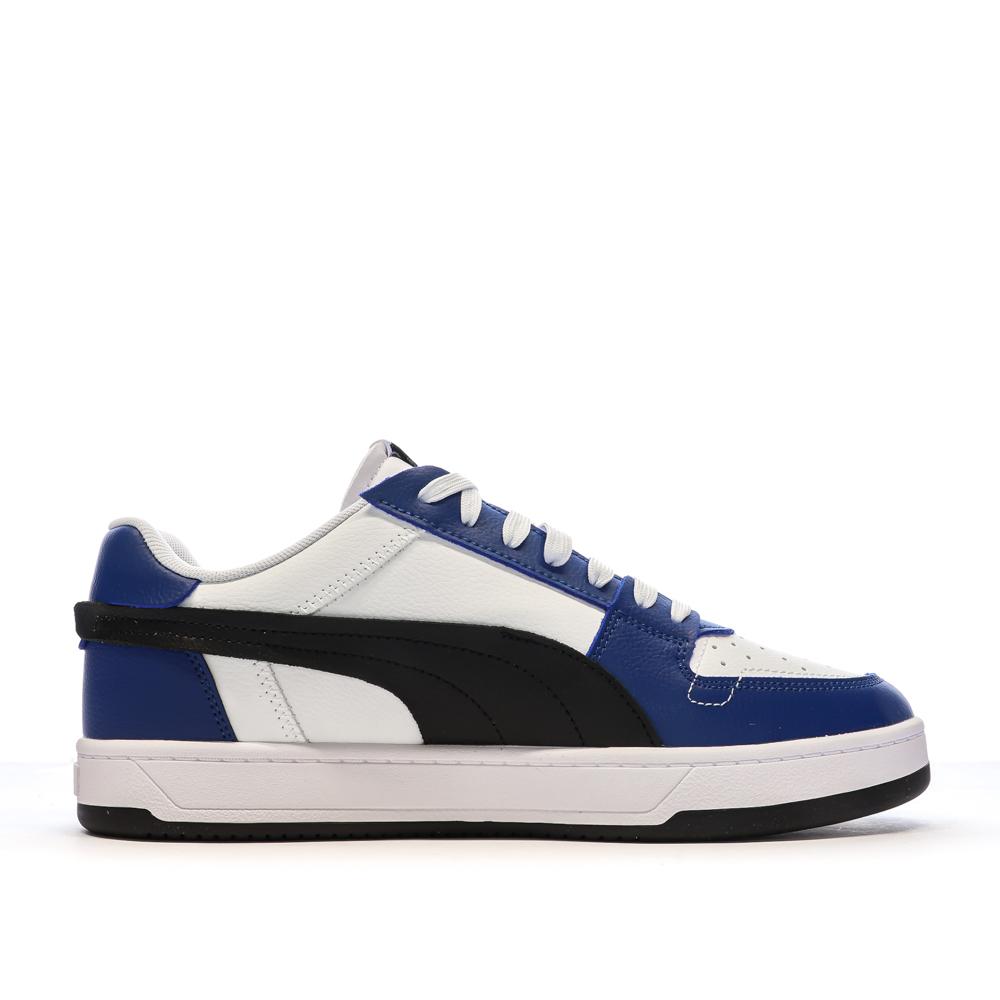 Baskets Blanches/Noires/Bleu Homme Puma Caven 2.0 Wip vue 2