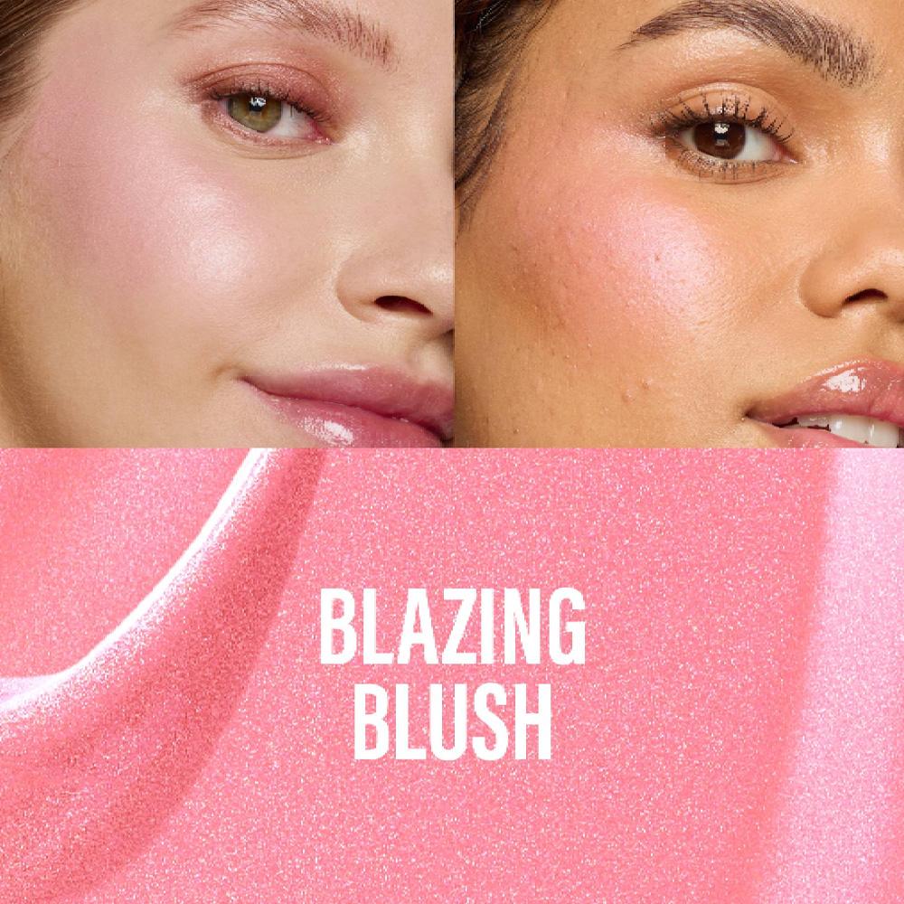 Blush Liquide Gemey Maybelline 05 Blazing Blush vue 2