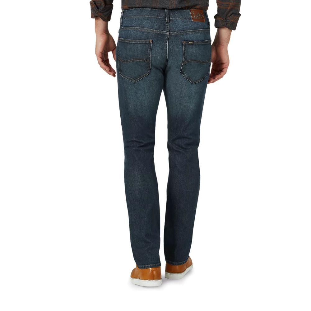 Jean Bleu Foncé Homme Lee Slim Aristocrat vue 2