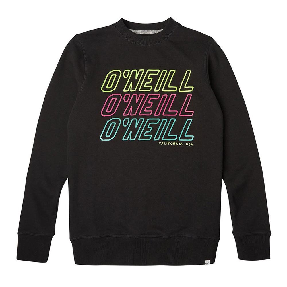 Sweat Noir Garçon O'Neill All Year Crew 1A1496 pas cher