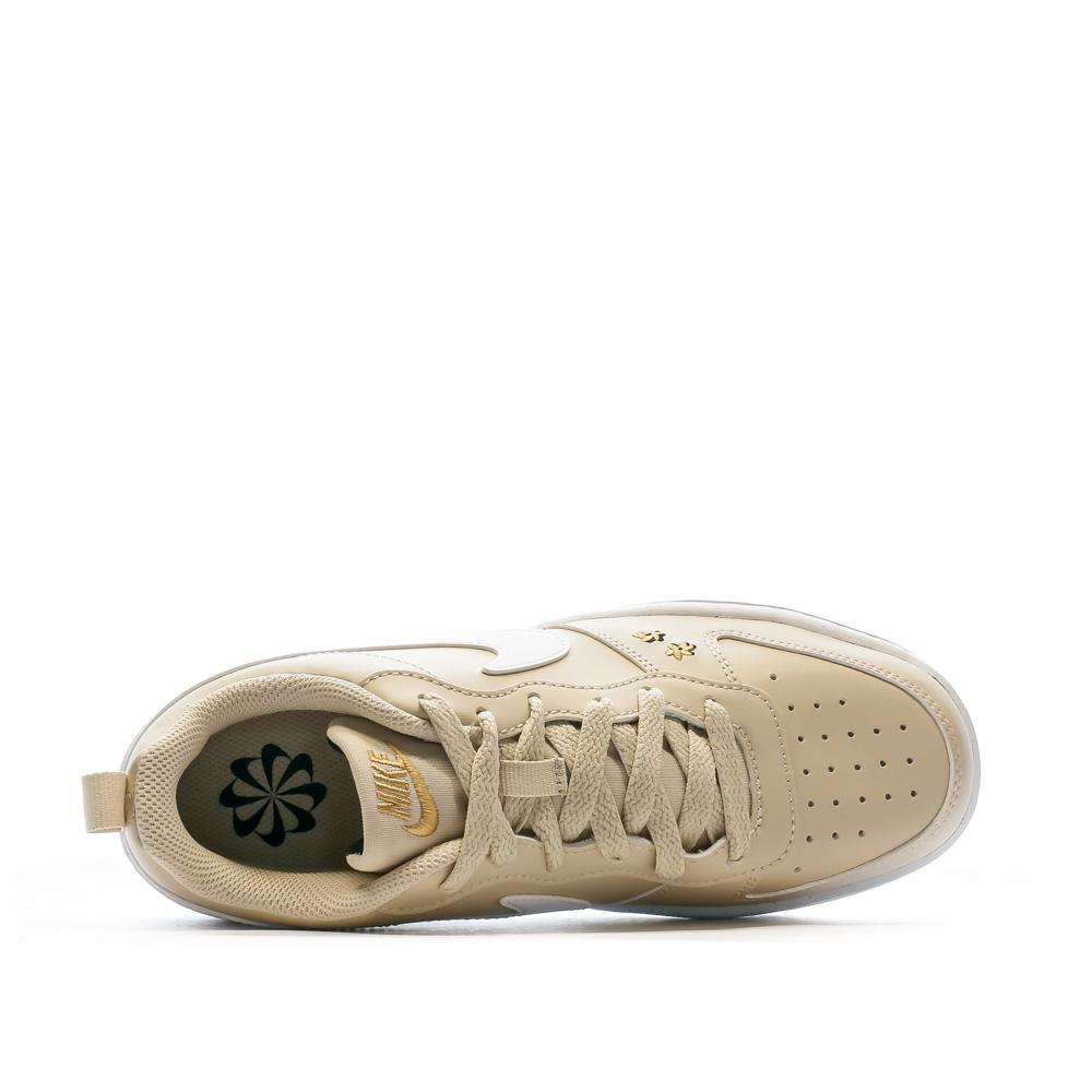 Baskets Beige Femme Nike Court Borough Recraft vue 4