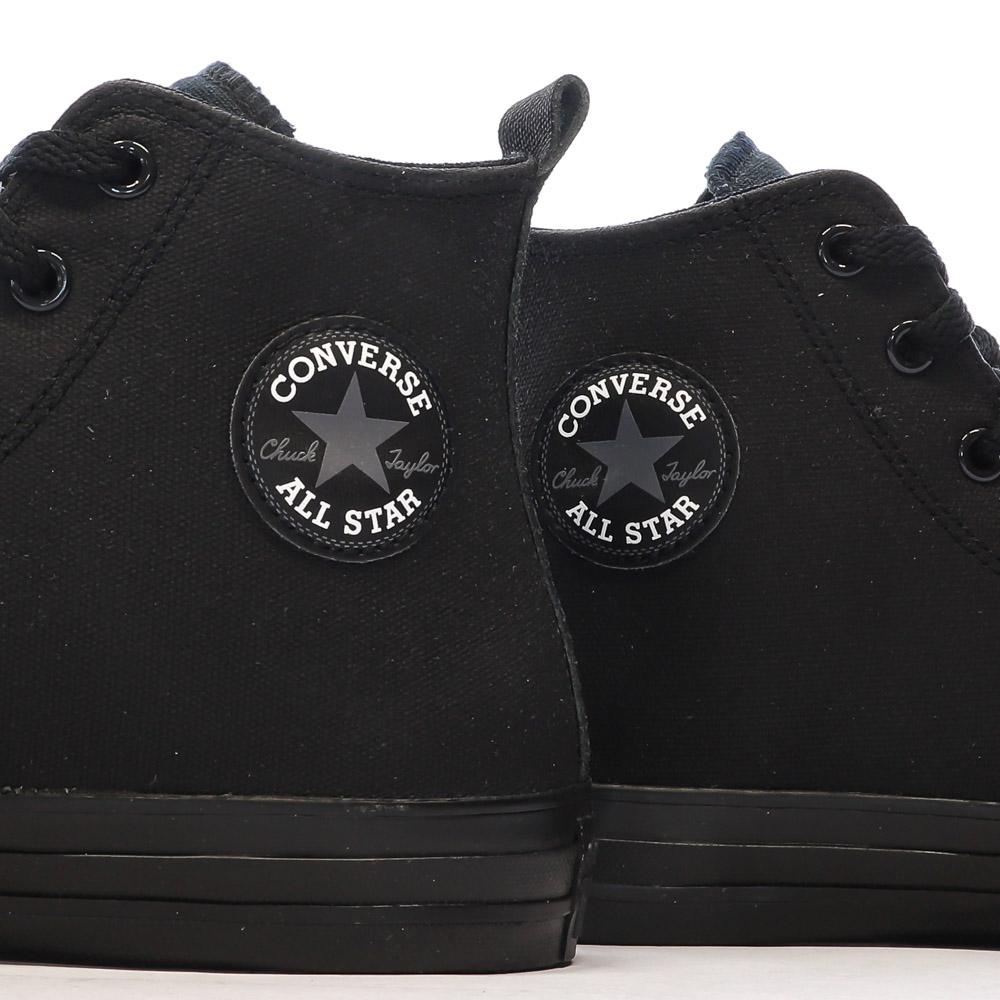 Baskets Noires Garçon/Fille Converse Chuck Taylor All Star A05707C vue 7