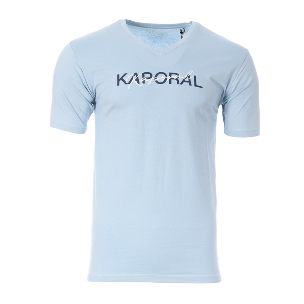 T-shirt Bleu Homme Kaporal RALY pas cher
