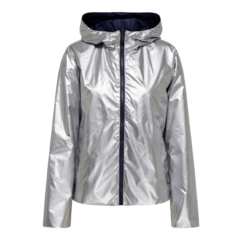 Parka Marine/Argent Femme Only Fry vue 3