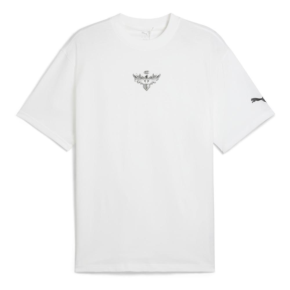T-Shirt Blanc Homme Puma Melo pas cher