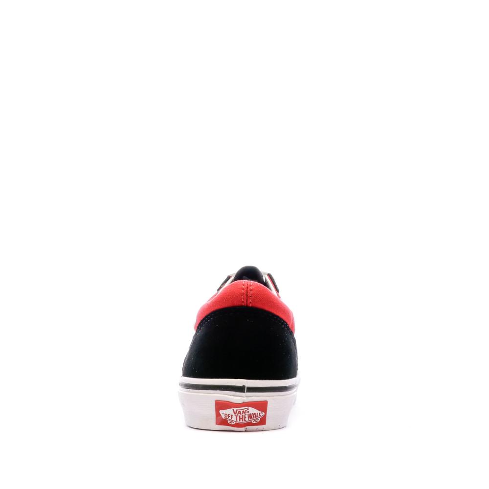 Baskets Rouges Enfant Vans Old Skool vue 3