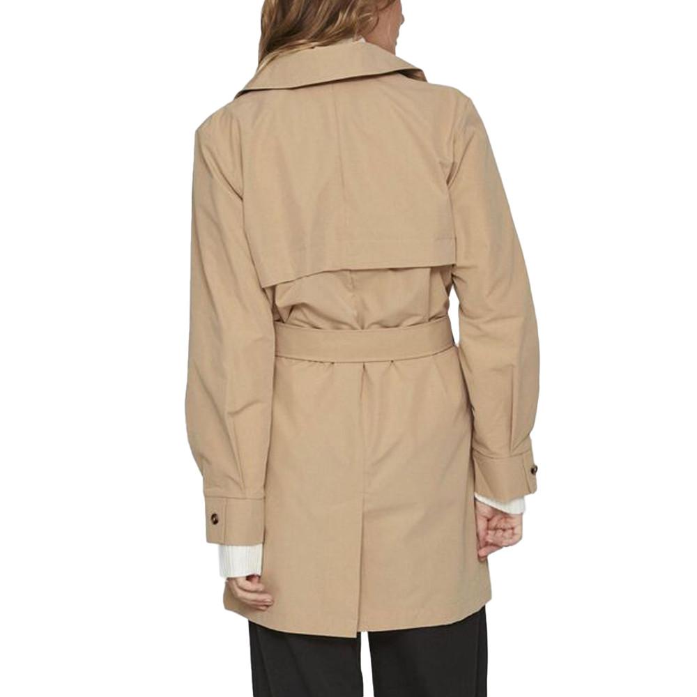 Trench Beige Femme Vila Vimersin vue 2