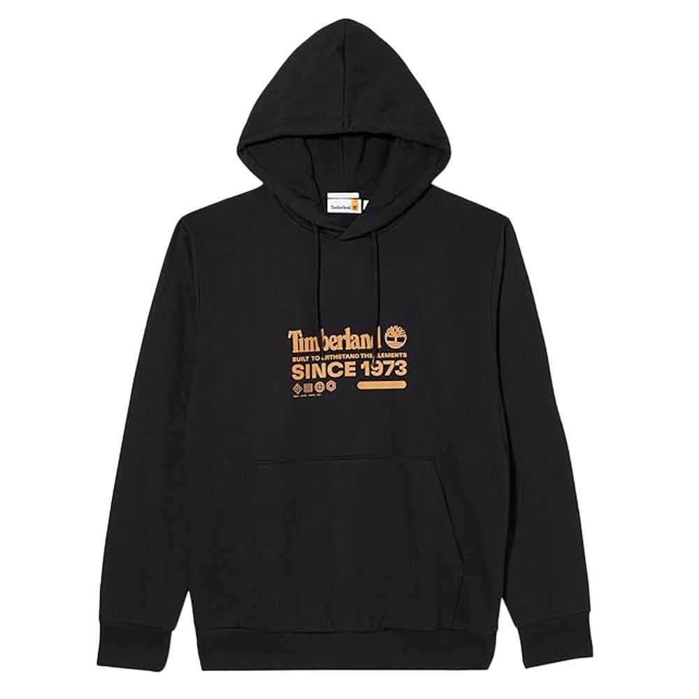 Sweat à Capuche Noir Homme Timberland 1 Tier 3 pas cher