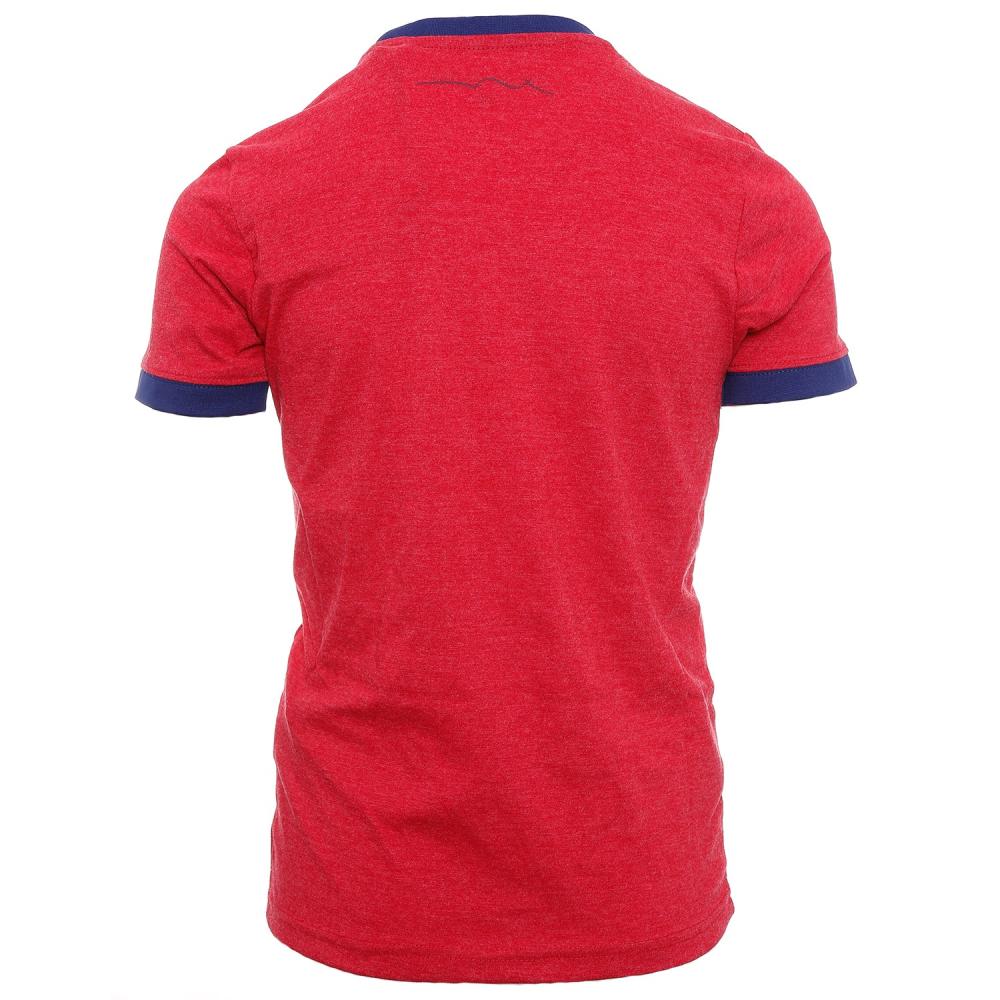 T-shirt Rouge Garçon Teddy Smith Ticlass3 vue 2