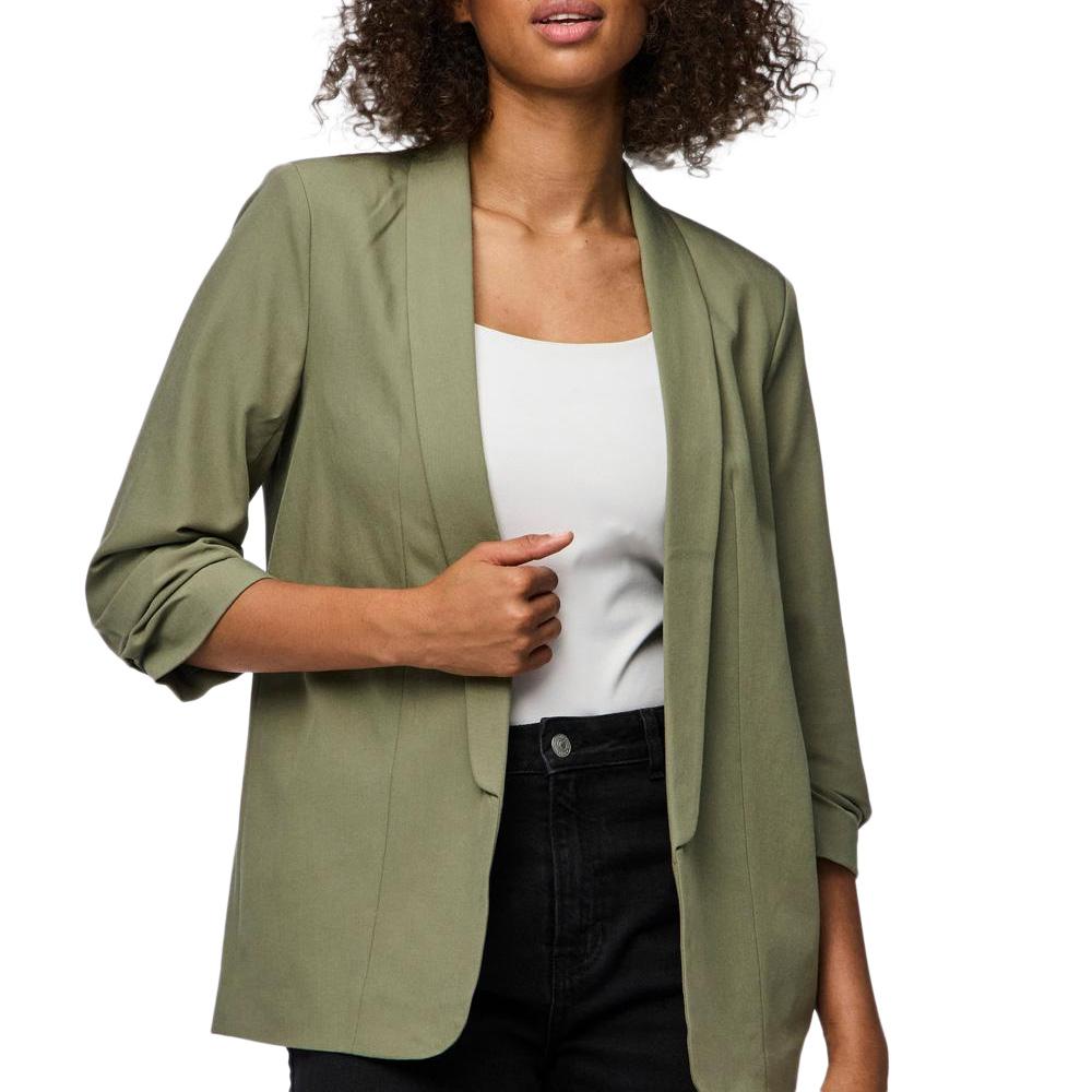 Veste Kaki Femme Pieces Bosella pas cher