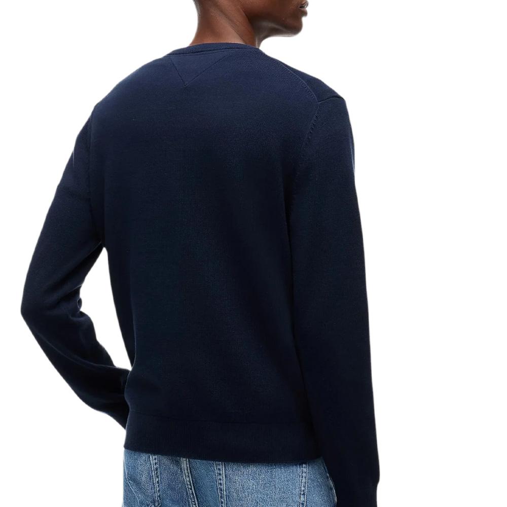 Tommy Hilfiger Herren-Pullover „Tjm Slim Ess“ in Marineblau Ansicht 2