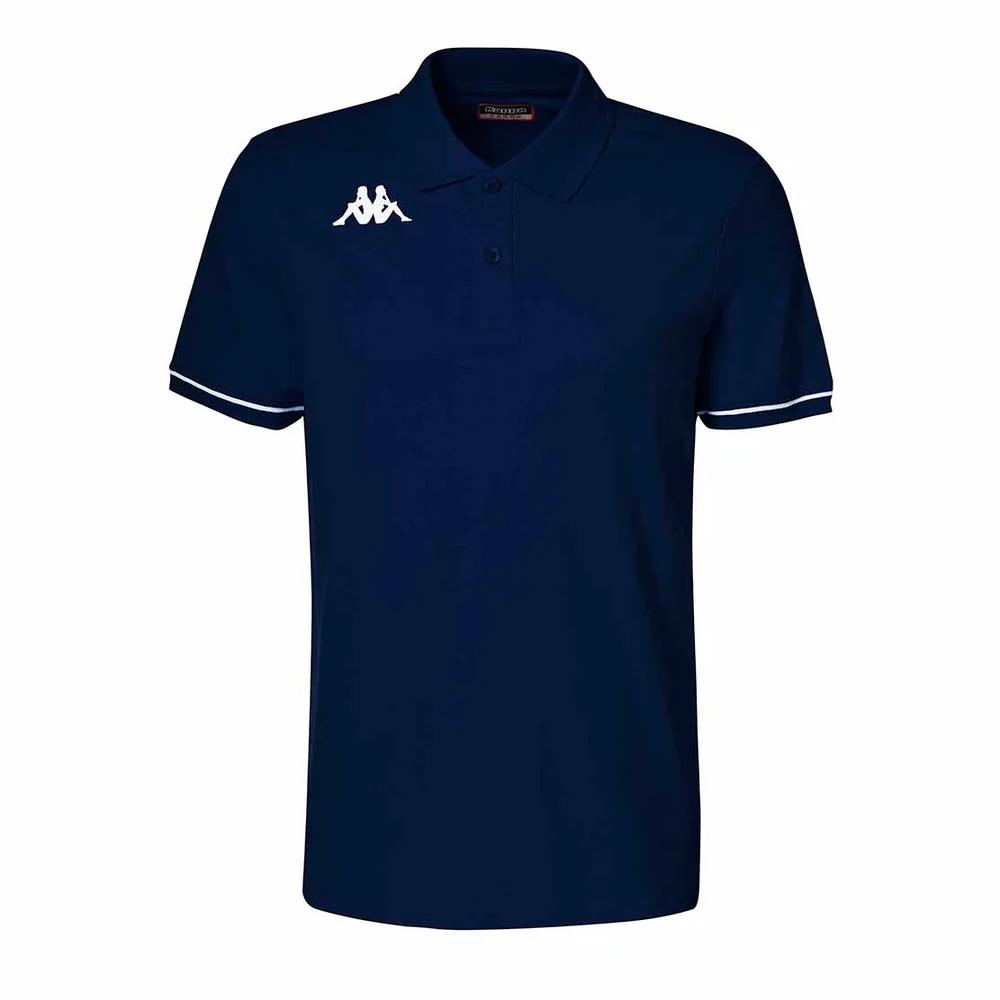Polo de Rugby Marine Garçon Kappa Barli pas cher
