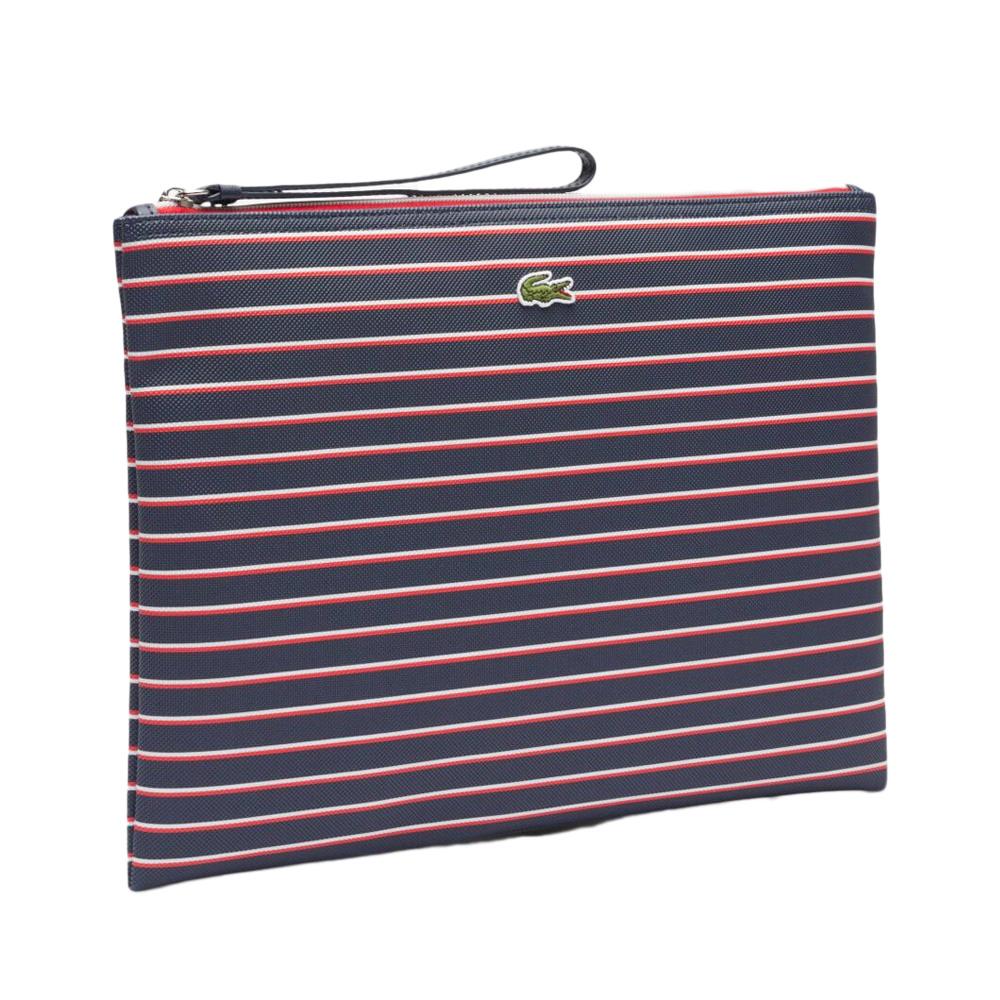 Pochette Marine Mixte Lacoste Large Concept pas cher