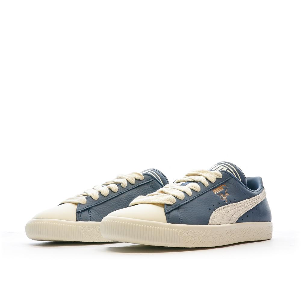 Baskets Bleu/Blanc Homme Puma Clyde Q3 Rhuigi vue 6