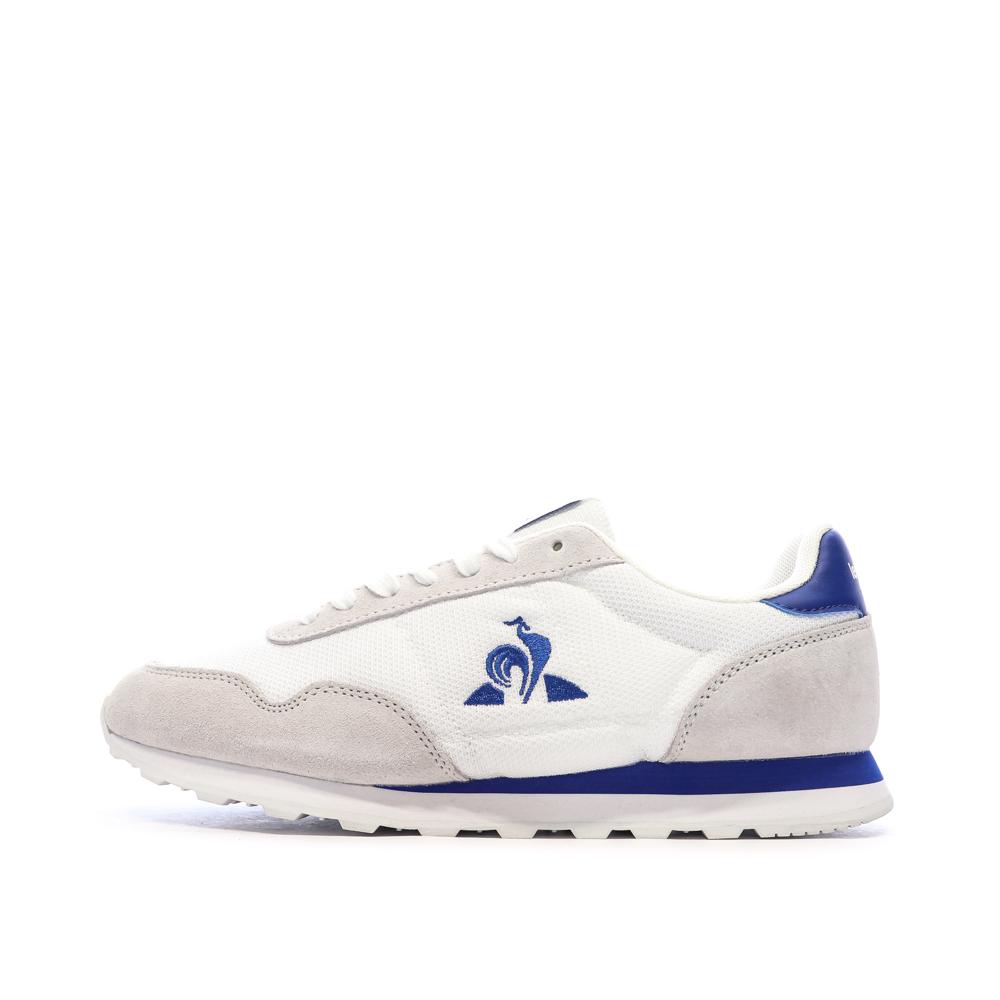 Baskets Blanches/Bleues Homme Le Coq Sportif Astra pas cher