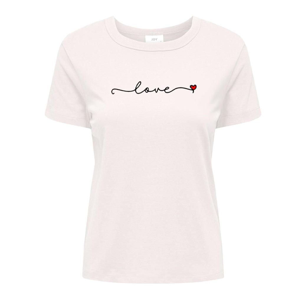 T-shirt Blanc Femme JDY Smoke pas cher