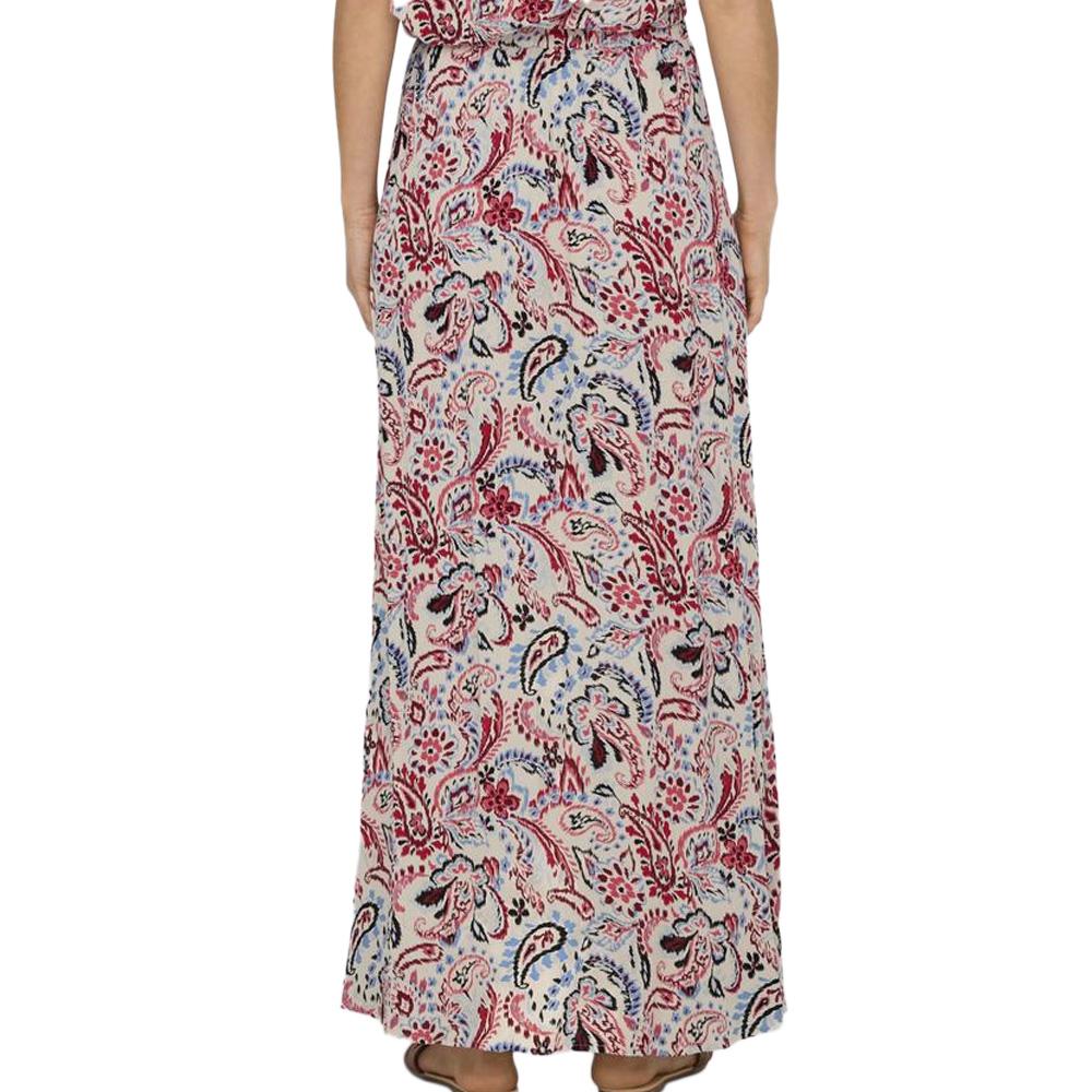 Jupe Ecru à fleurs Femme JDY Breeze vue 2