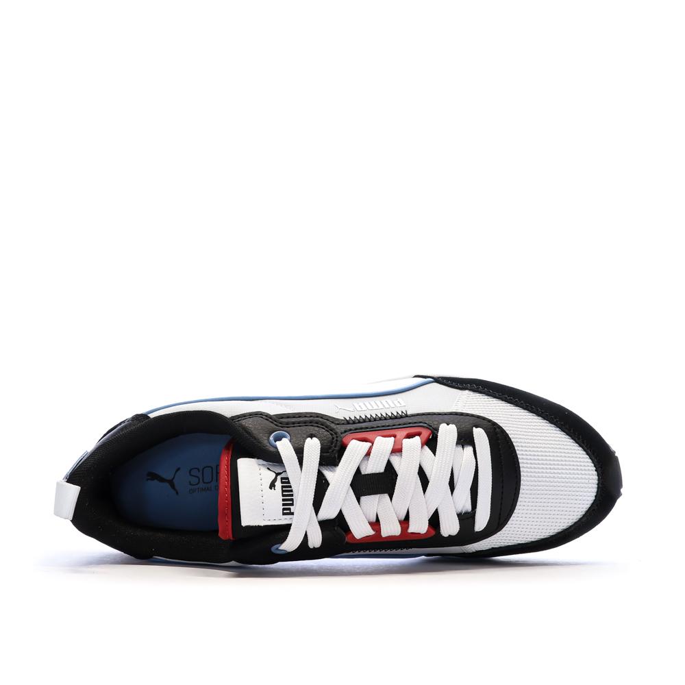 Baskets Blanc/Marine Homme Puma Puma R22 vue 4