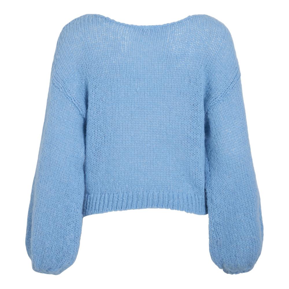 Pull Bleu Femme Vila Choca vue 2