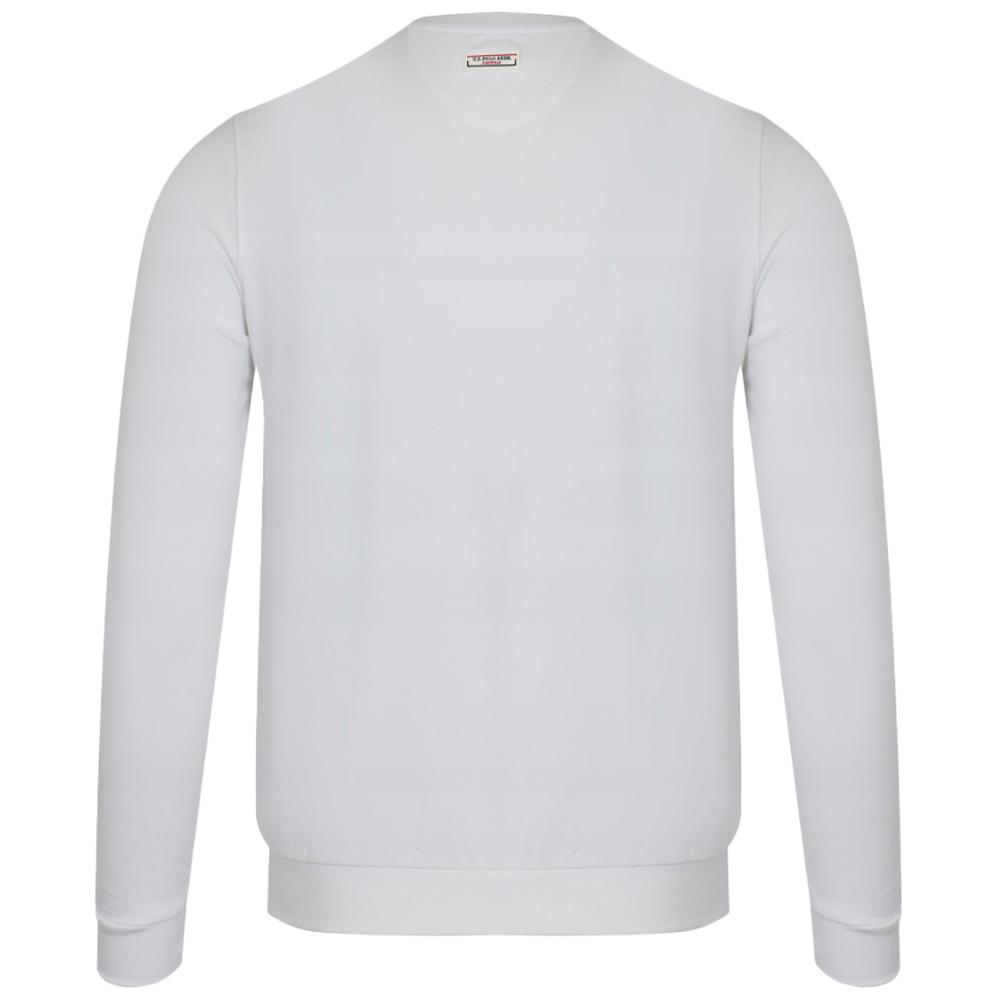 Pull Blanc Homme US Polo ASSN ENEA vue 2