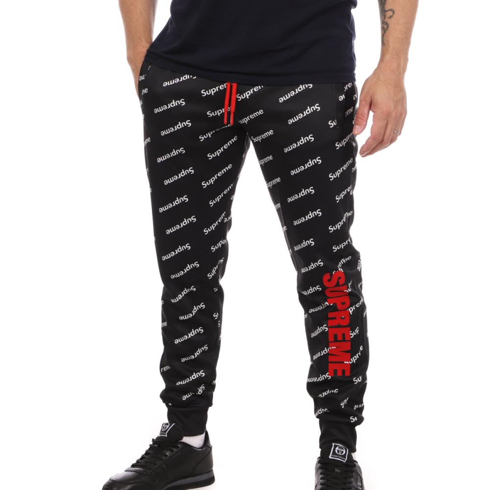 Pantalon de survêtement Noir Homme Supreme Grip Rewind pas cher