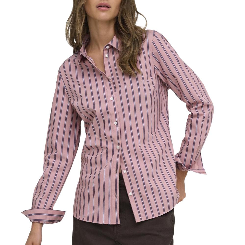 Camisa rosa/azul para mujer JDY Mio barato