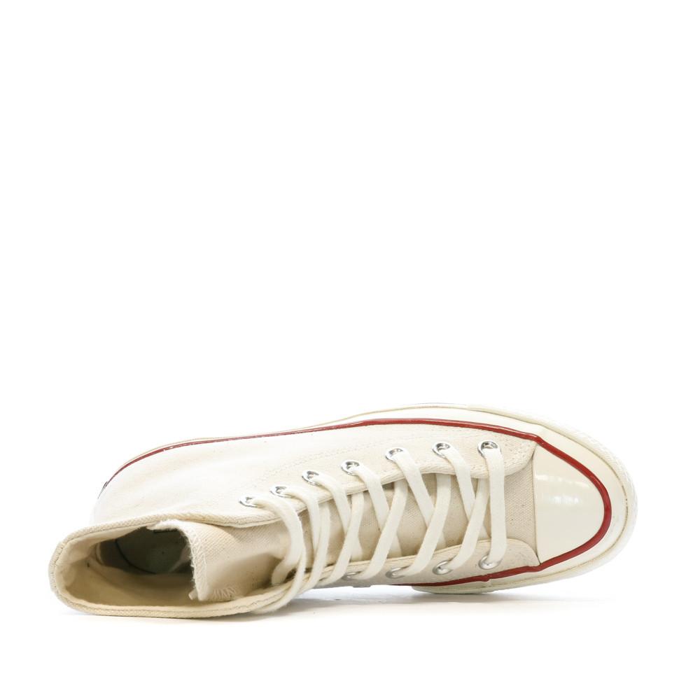 Baskets Beige Mixte Converse Chuck 70 Parchment vue 4