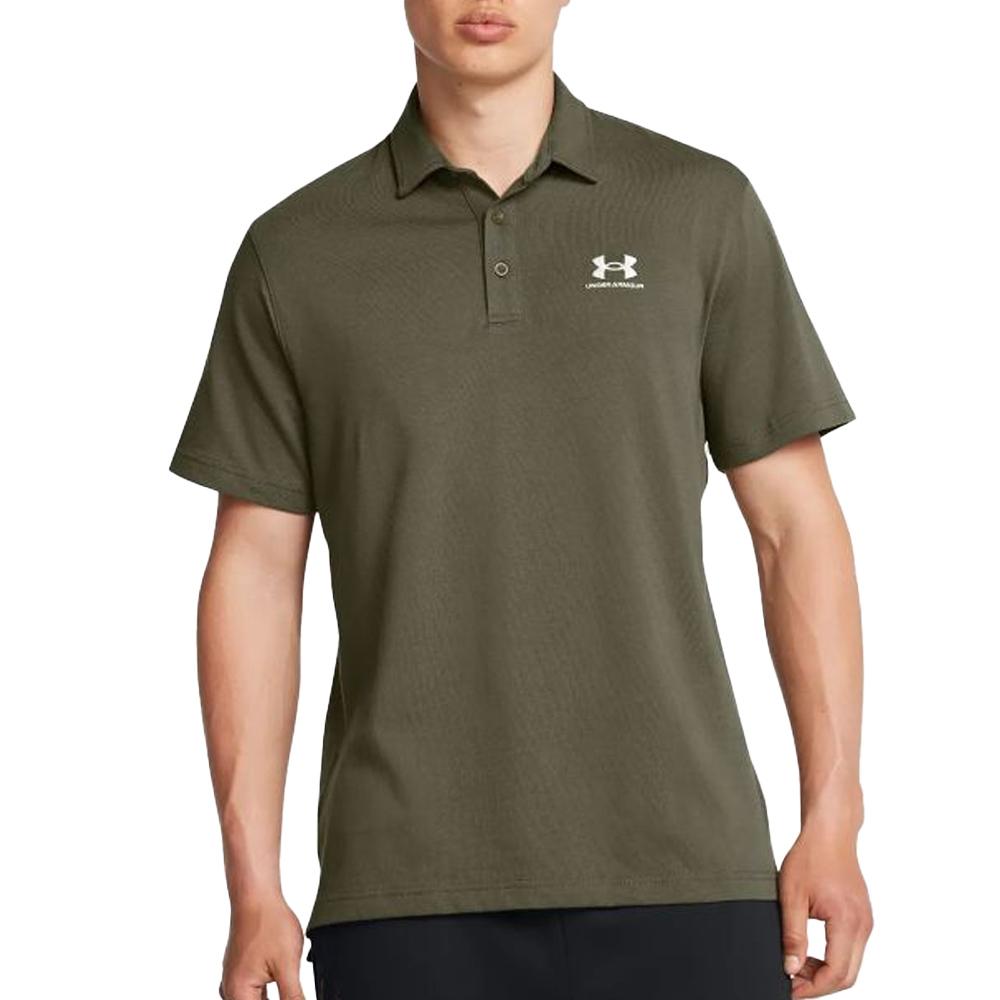 Polo Kaki Homme Under Armour 1386608 pas cher