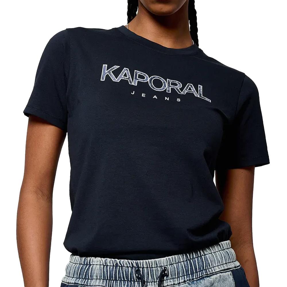 T-Shirt Noir Homme Kaporal VAPORE pas cher