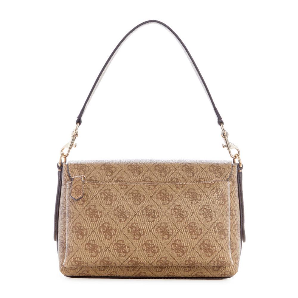 Sac à Bandoulière Marron Femme Guess Brenton vue 2