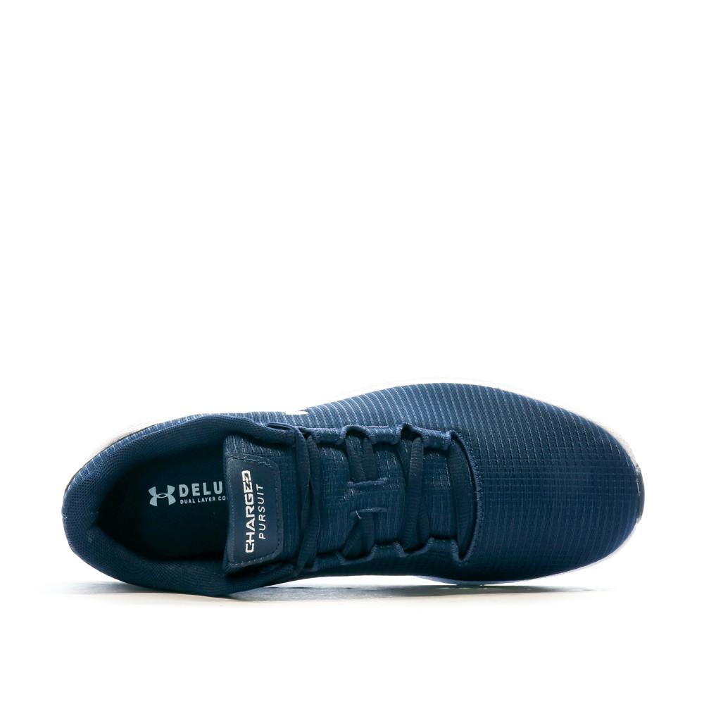 Chaussures de Running Marine/Blanc Homme Under Armour Charged Pursuit 2 Rip vue 4