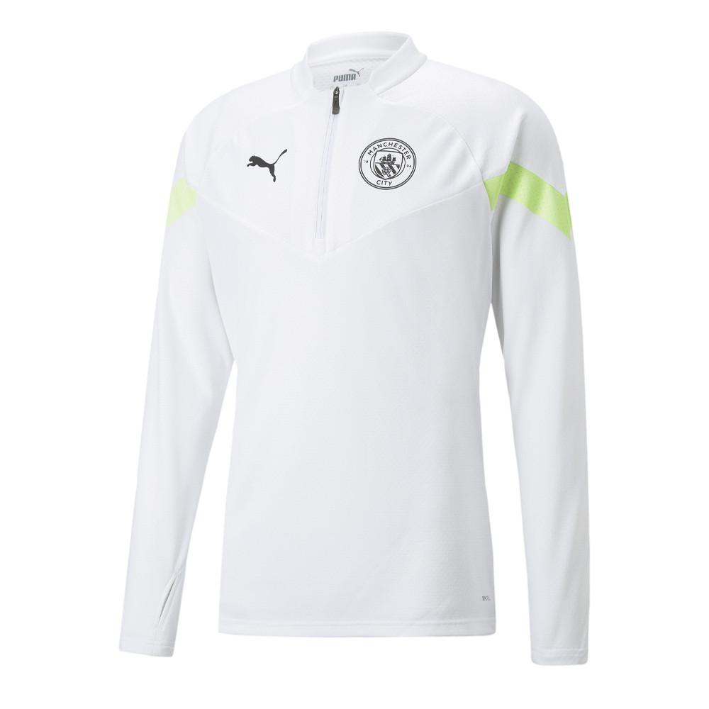 Manchester City Sweat Blanc Homme Puma 2022/2023 pas cher