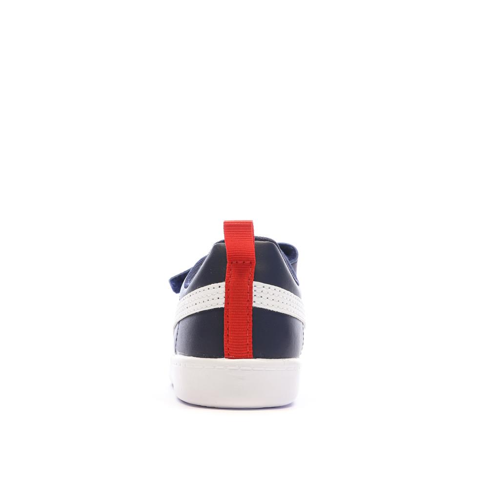 Baskets Marine Garçon Puma Courtflex V2 vue 3