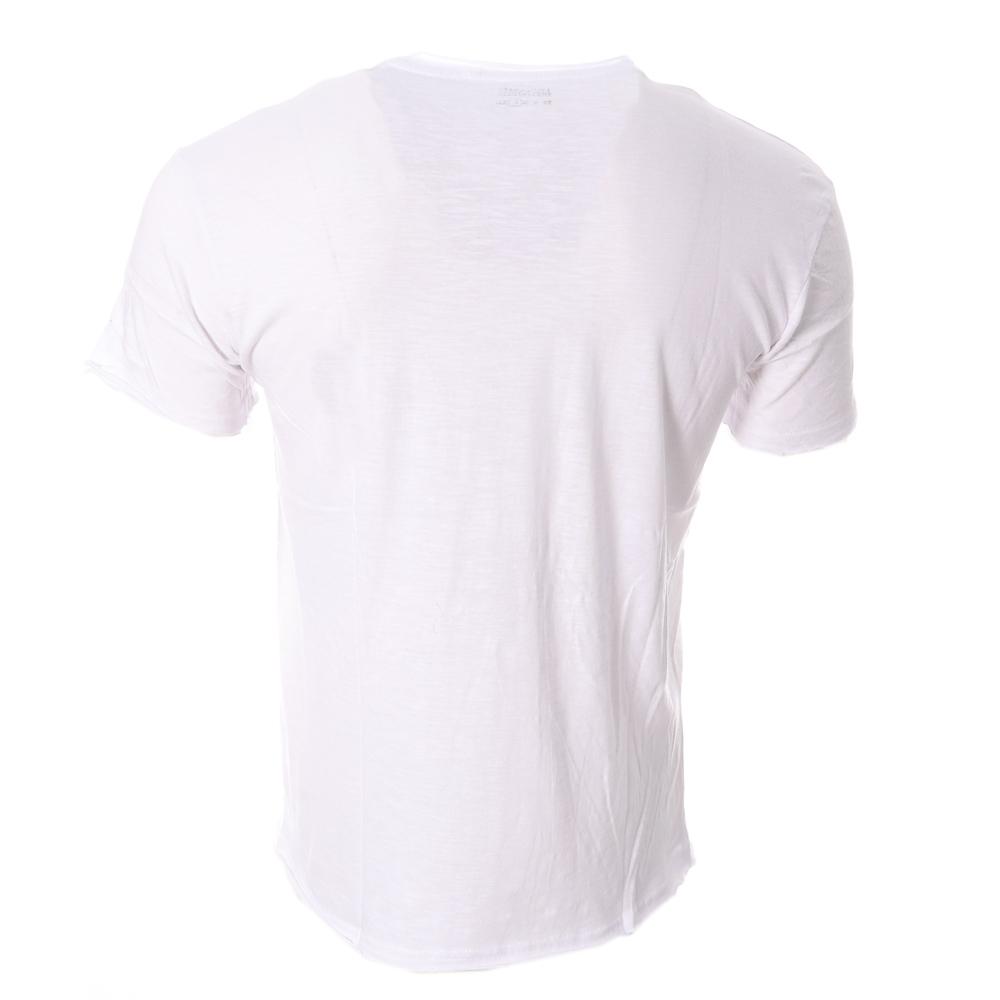 T-shirt Blanc Homme Paname Brothers TED vue 2