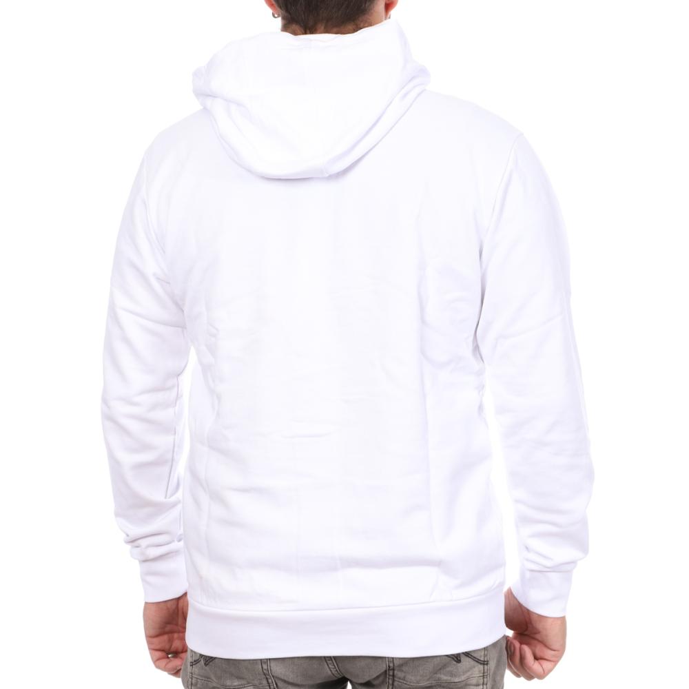 Sweat à capuche Blanc Homme Supreme Grip Leben vue 2
