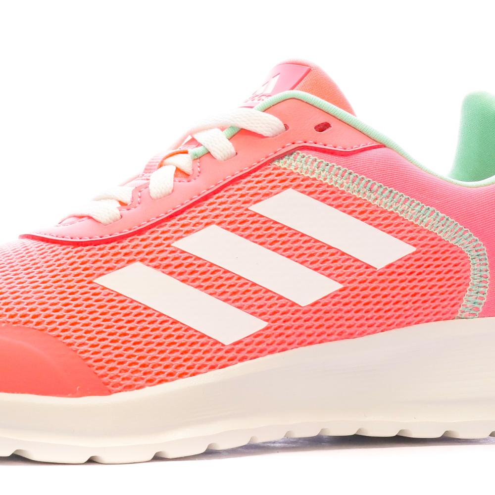 Baskets Rose Fluo Fille Adidas Tensaur Run 2.0 K vue 7