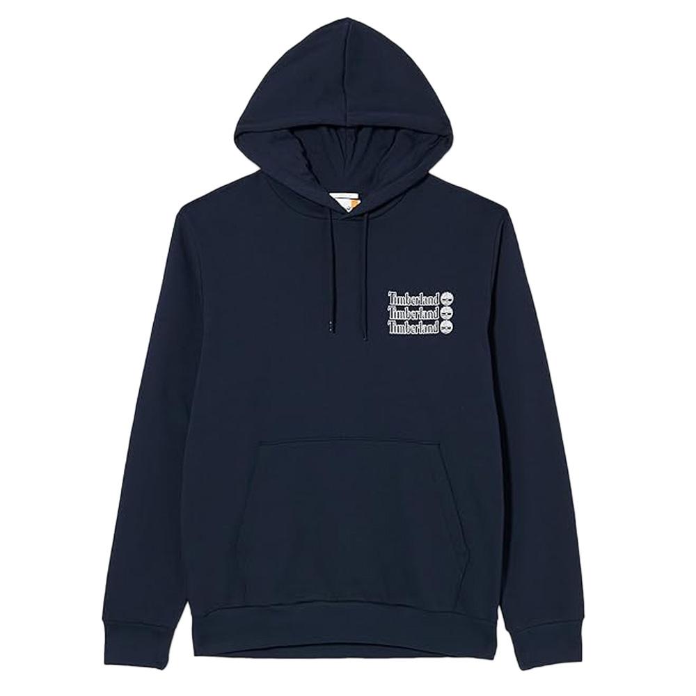 Sweat à Capuche Marine Homme Timberland 2 Tier 3 pas cher
