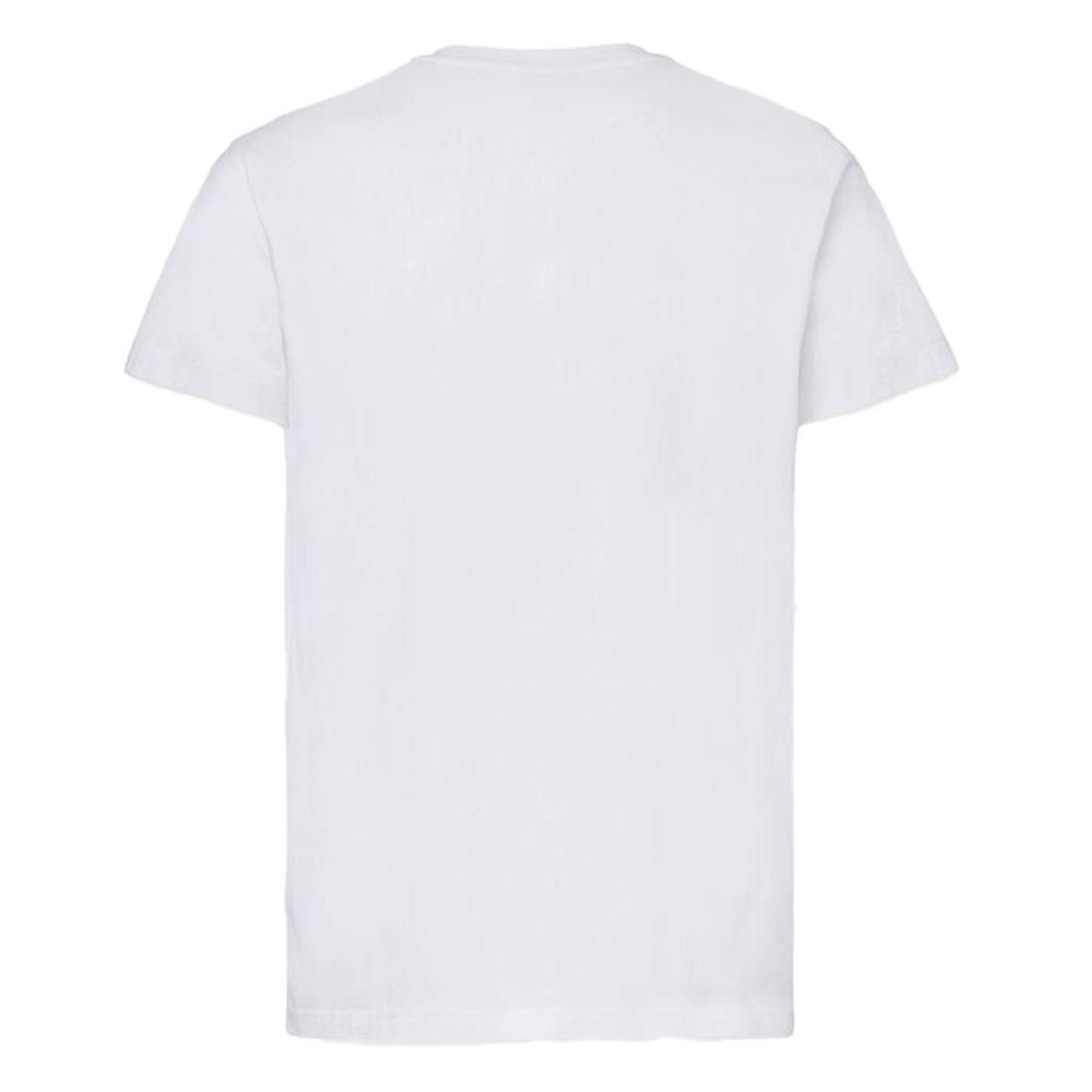 T-shirt Blanc Bébé Garçon Diesel Maglietta vue 2